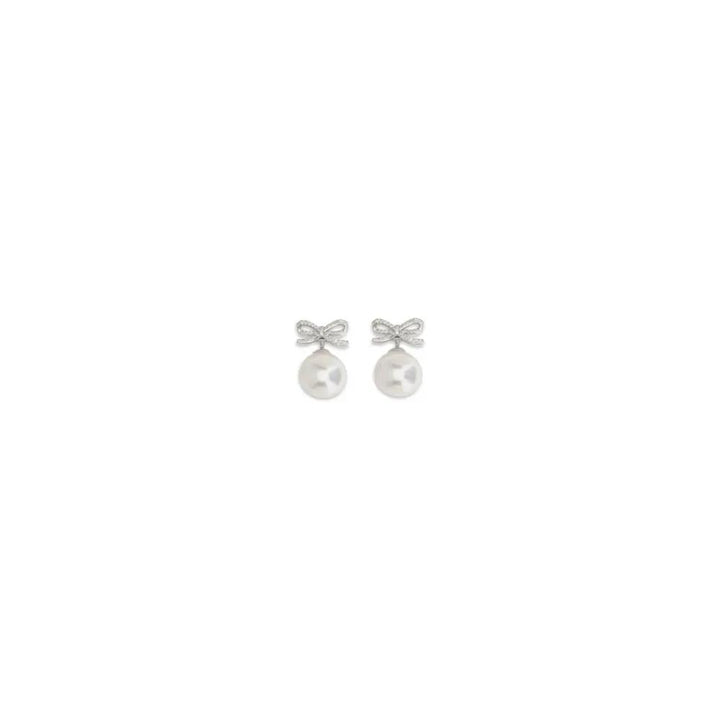 Self-Portrait Silver Brass Earrings