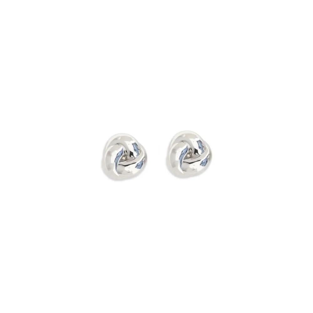 Self-Portrait Silver Brass Earrings