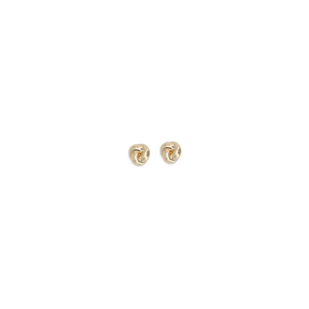 Self-Portrait Gold Brass Earrings