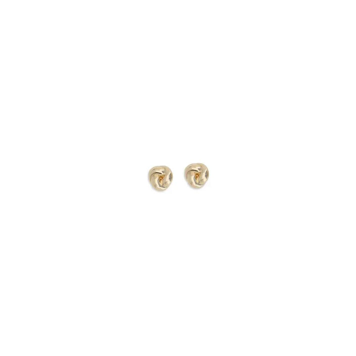 Self-Portrait Gold Brass Earrings