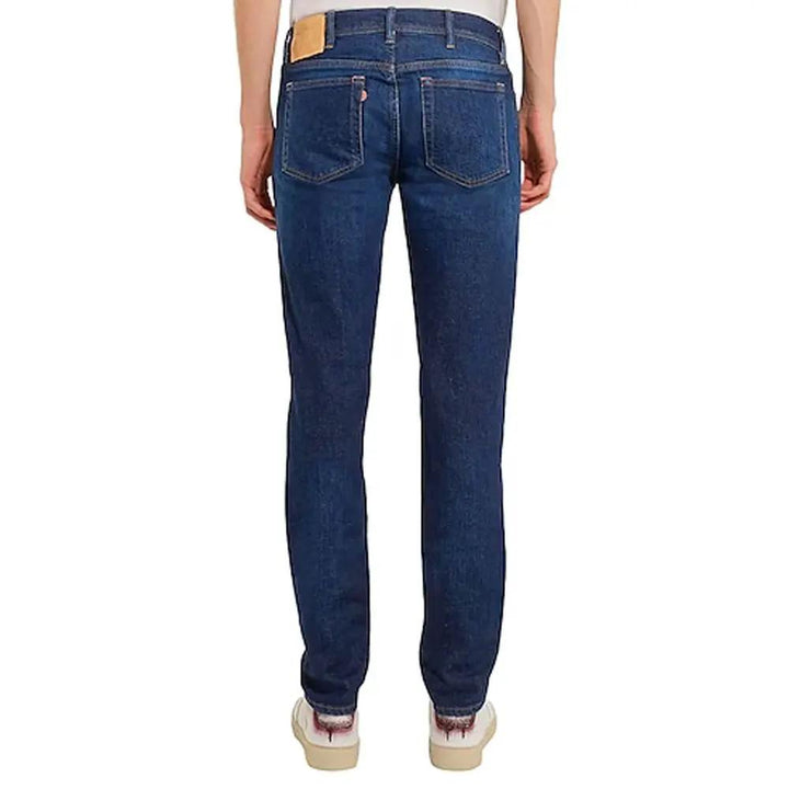 Acne Studios Sample Sale | Acne Studios Blue Cotton Skinny Jeans - | Designer outlet