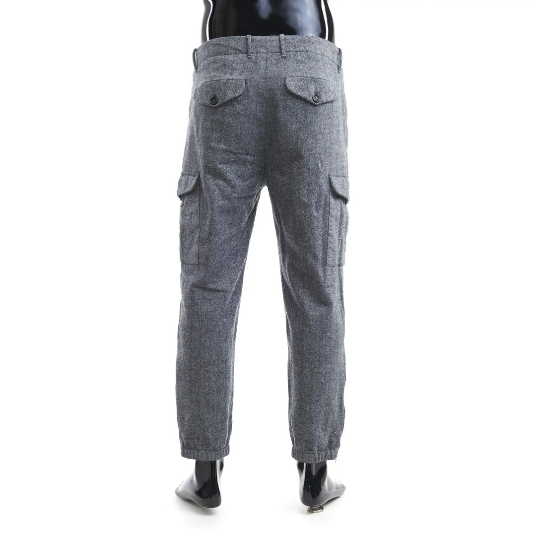 Brunello Cucinelli Sample Sale | Brunello Cucinelli Gray Wool Cargo Pants - | Designer outlet