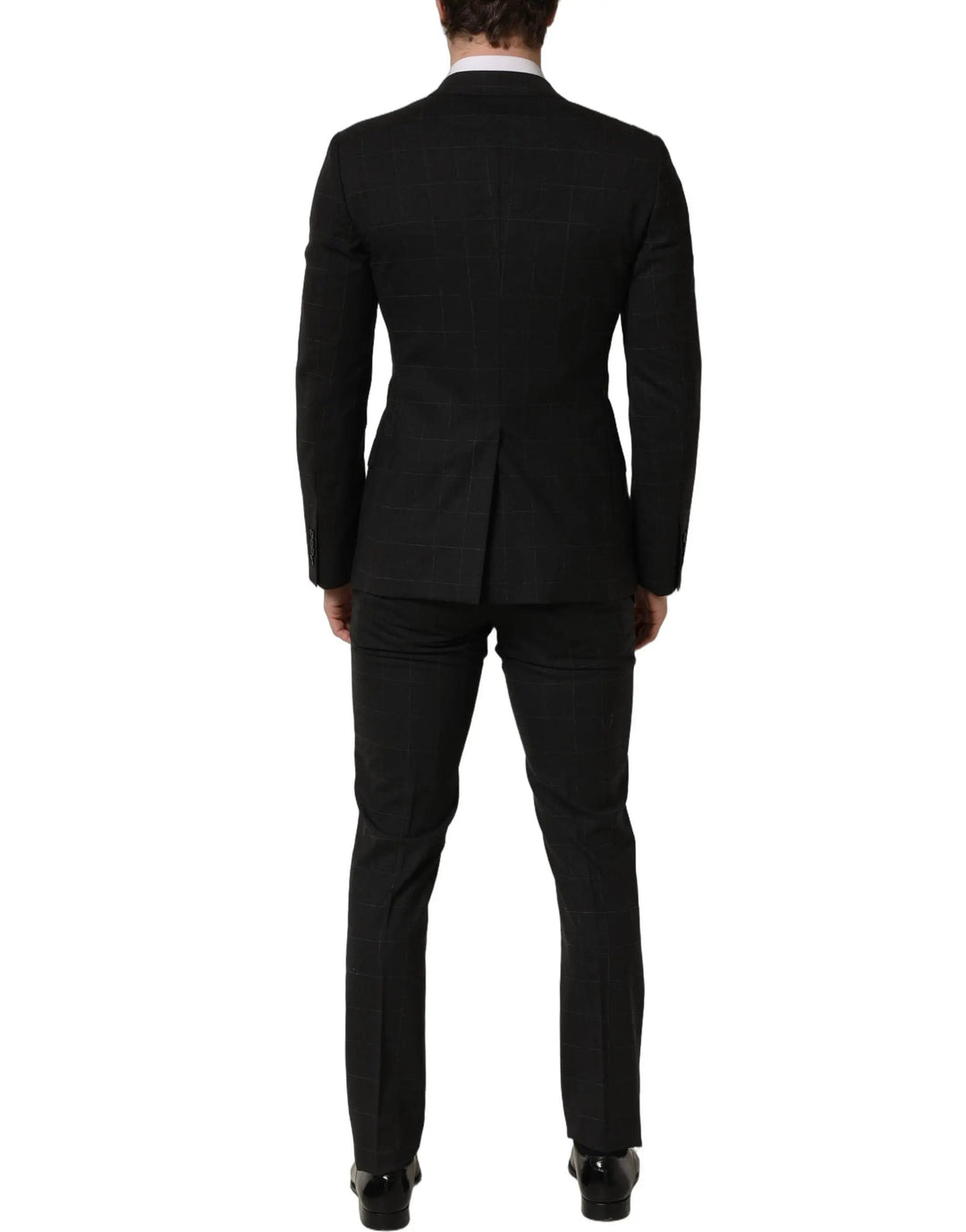 Dolce &amp; Gabbana Sample Sale | Dolce &amp; Gabbana Black Wool Slim Fit Formal 2 Piece Men Suit - | Designer outlet