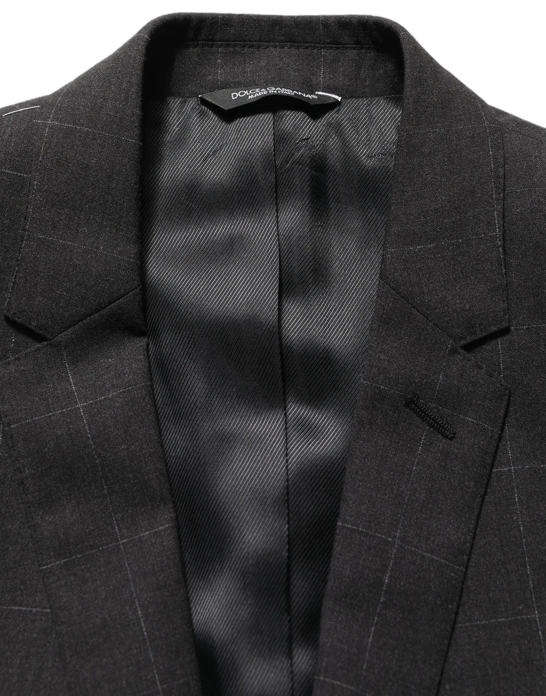 Dolce &amp; Gabbana Sample Sale | Dolce &amp; Gabbana Black Wool Slim Fit Formal 2 Piece Men Suit - | Designer outlet