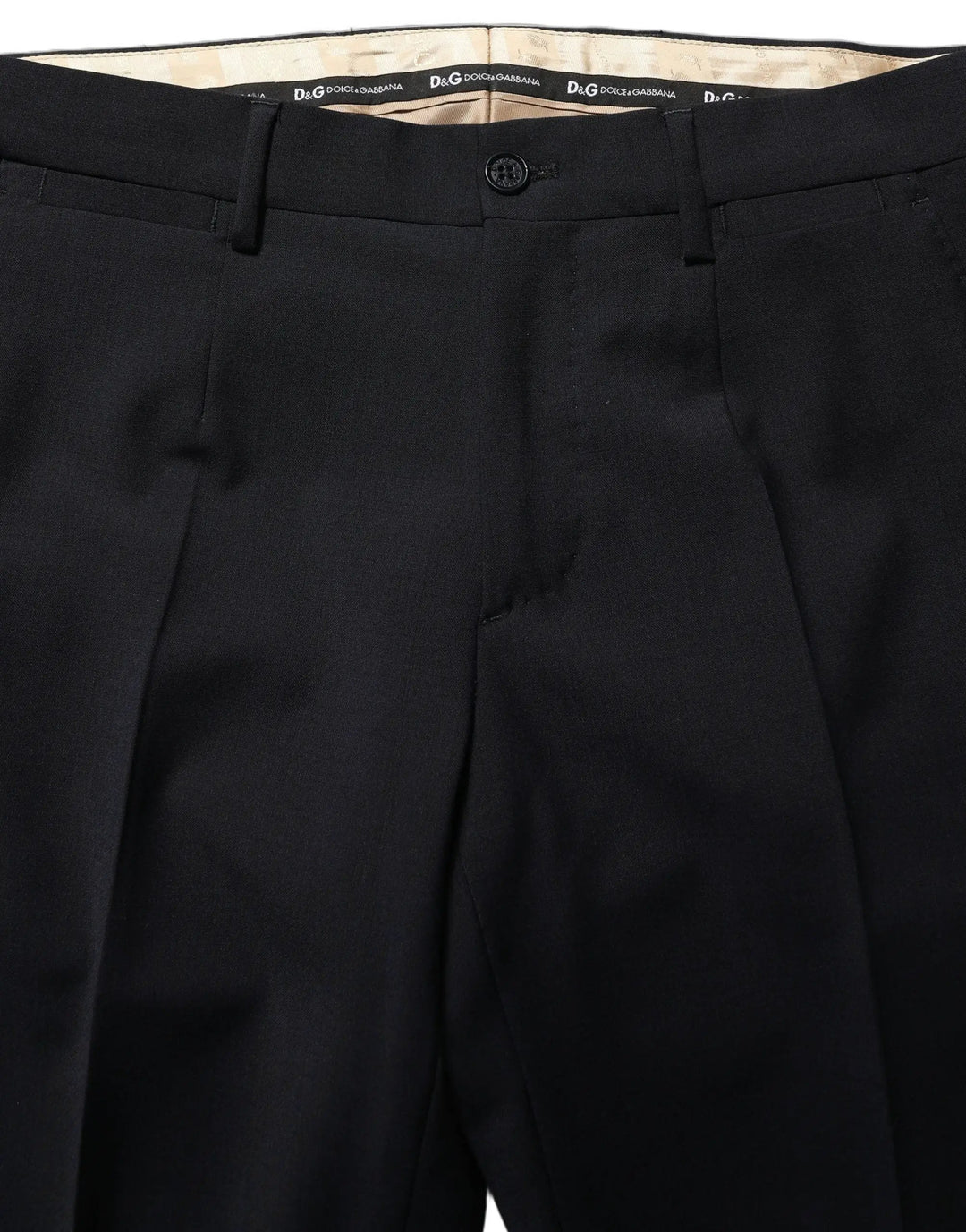 Dolce &amp; Gabbana Sample Sale | Dolce &amp; Gabbana Black Wool Slim Fit Formal 3 Piece Men Suit - | Designer outlet