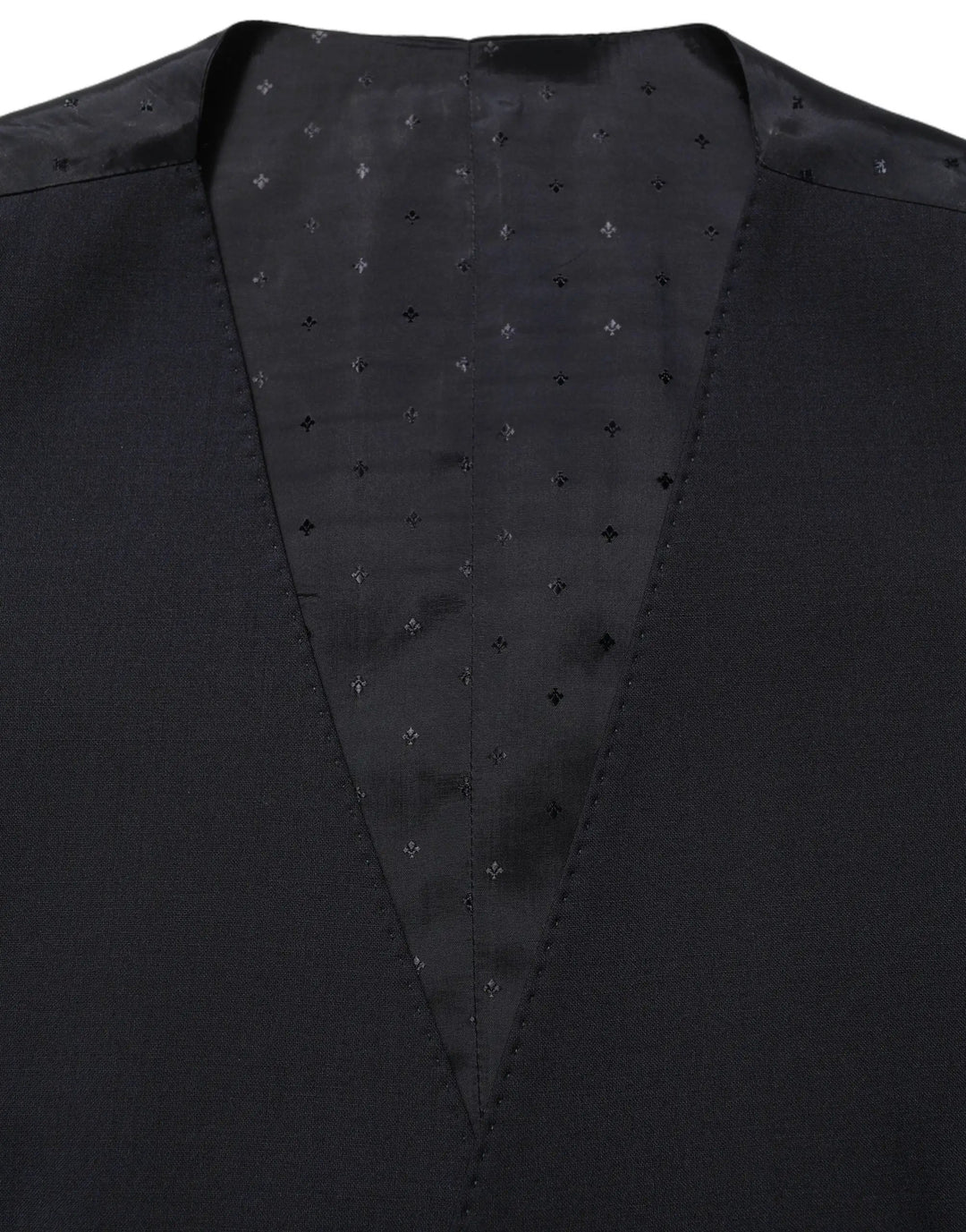 Dolce &amp; Gabbana Sample Sale | Dolce &amp; Gabbana Black Wool Slim Fit Formal 3 Piece Men Suit - | Designer outlet