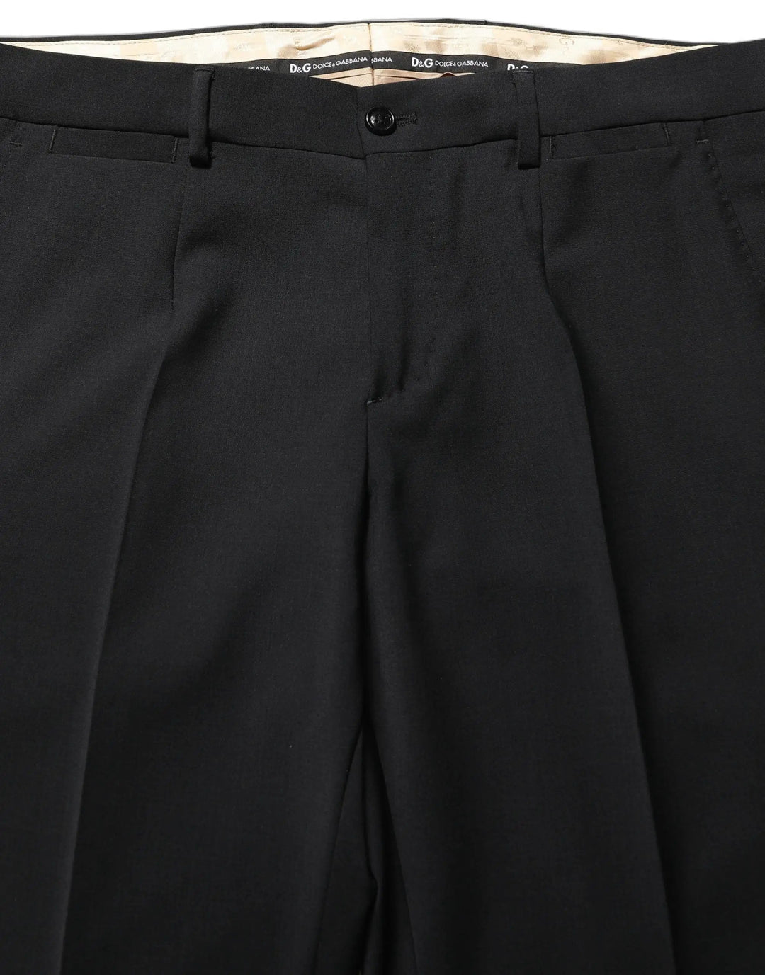 Dolce &amp; Gabbana Sample Sale | Dolce &amp; Gabbana Black Wool Slim Fit Formal 2 Piece Men Suit - | Designer outlet