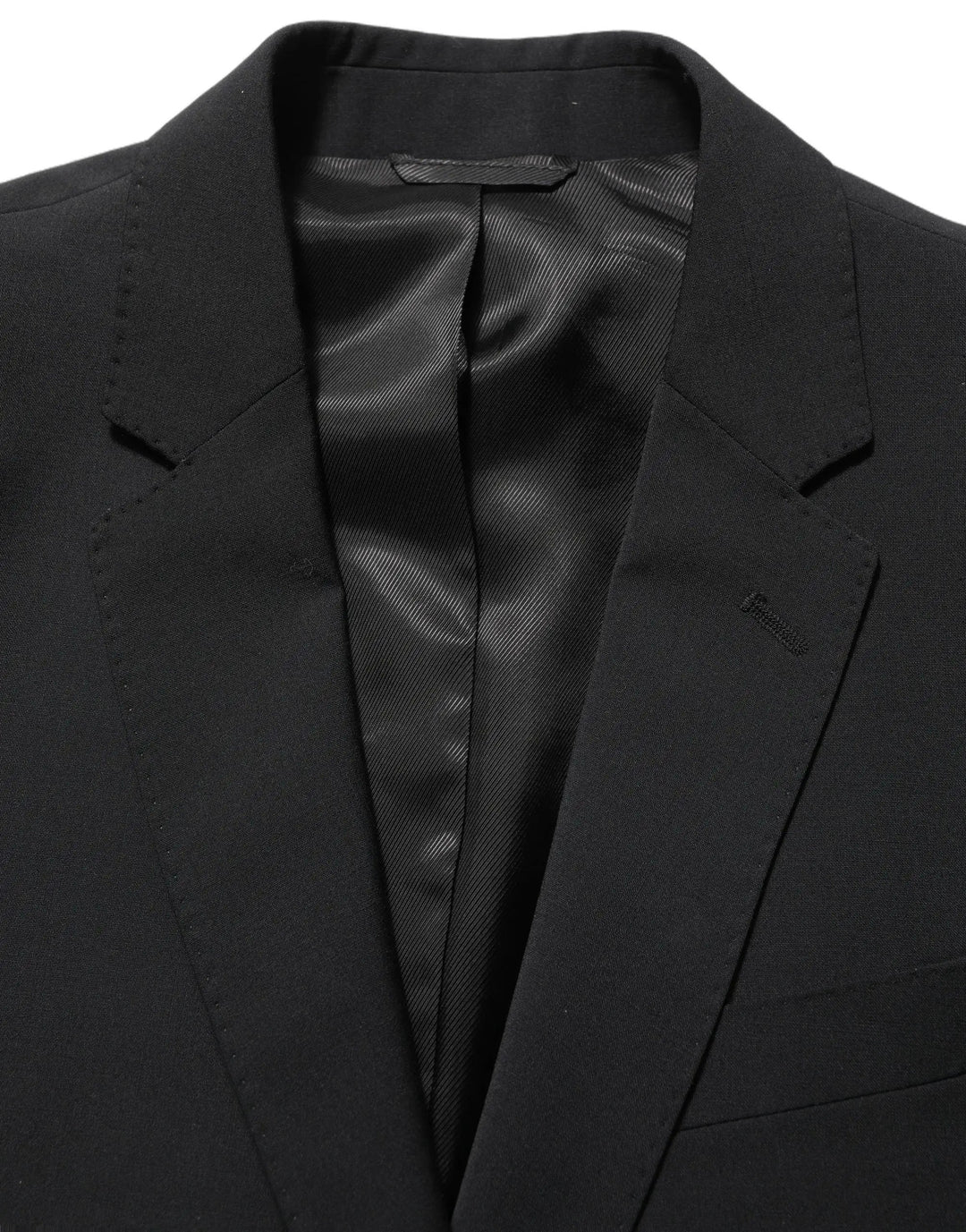 Dolce &amp; Gabbana Sample Sale | Dolce &amp; Gabbana Black Wool Slim Fit Formal 2 Piece Men Suit - | Designer outlet