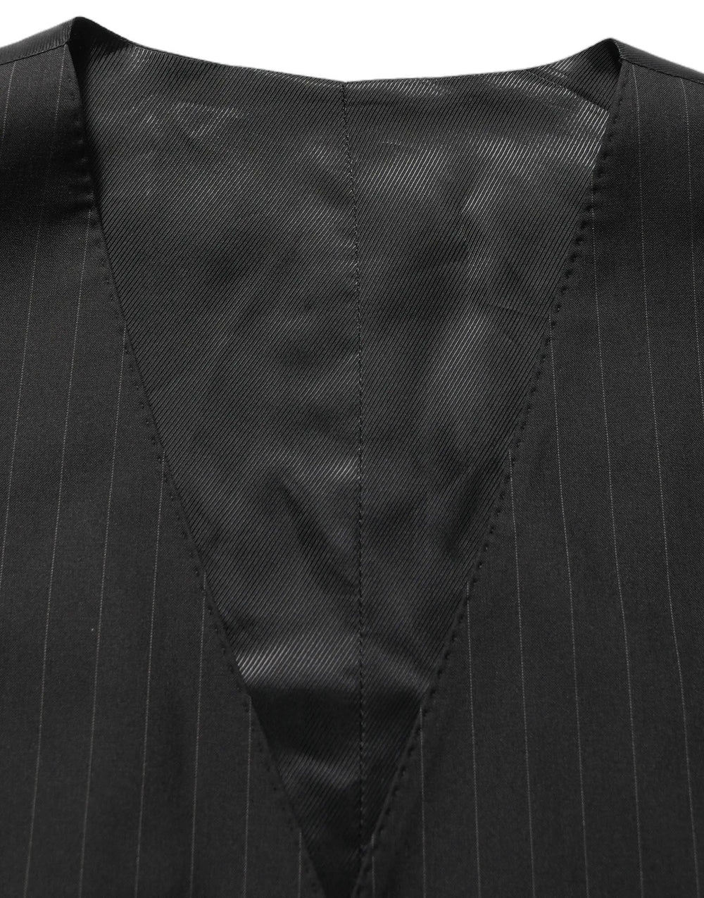 Dolce & Gabbana Sample Sale | Dolce & Gabbana Black Stripes Slim Fit Formal 3 Piece Suit - | Designer outlet