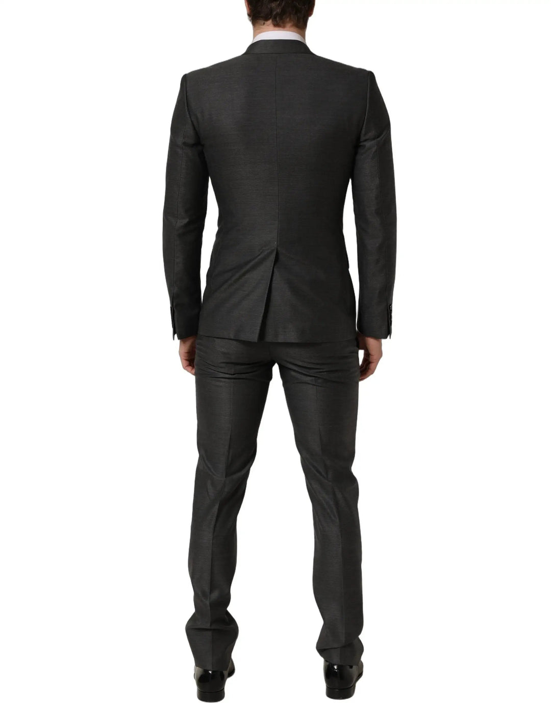 Dolce &amp; Gabbana Sample Sale | Dolce &amp; Gabbana Gray MARTINI Slim Fit Formal 3 Piece Suit - | Designer outlet