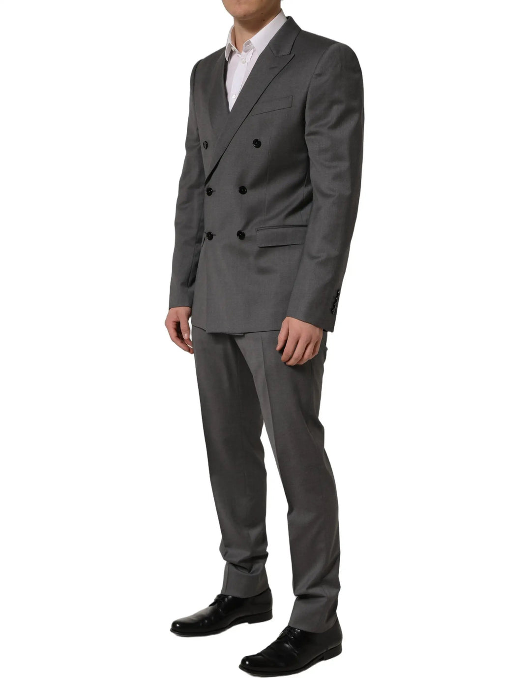Dolce &amp; Gabbana Sample Sale | Dolce &amp; Gabbana Gray MARTINI Slim Fit Formal 2Piece Men Suit - | Designer outlet