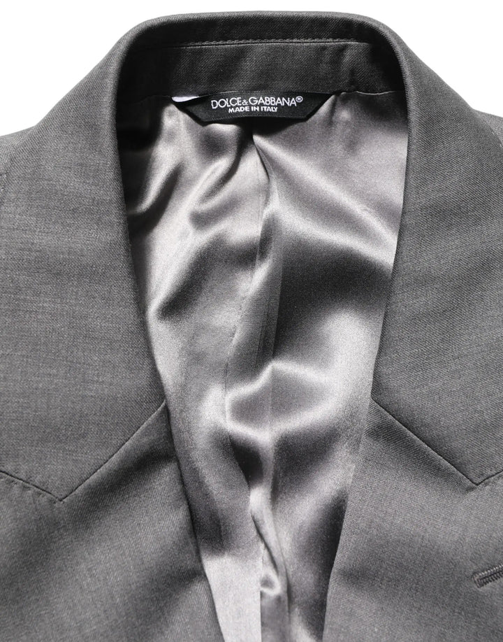 Dolce &amp; Gabbana Sample Sale | Dolce &amp; Gabbana Gray MARTINI Slim Fit Formal 2Piece Men Suit - | Designer outlet