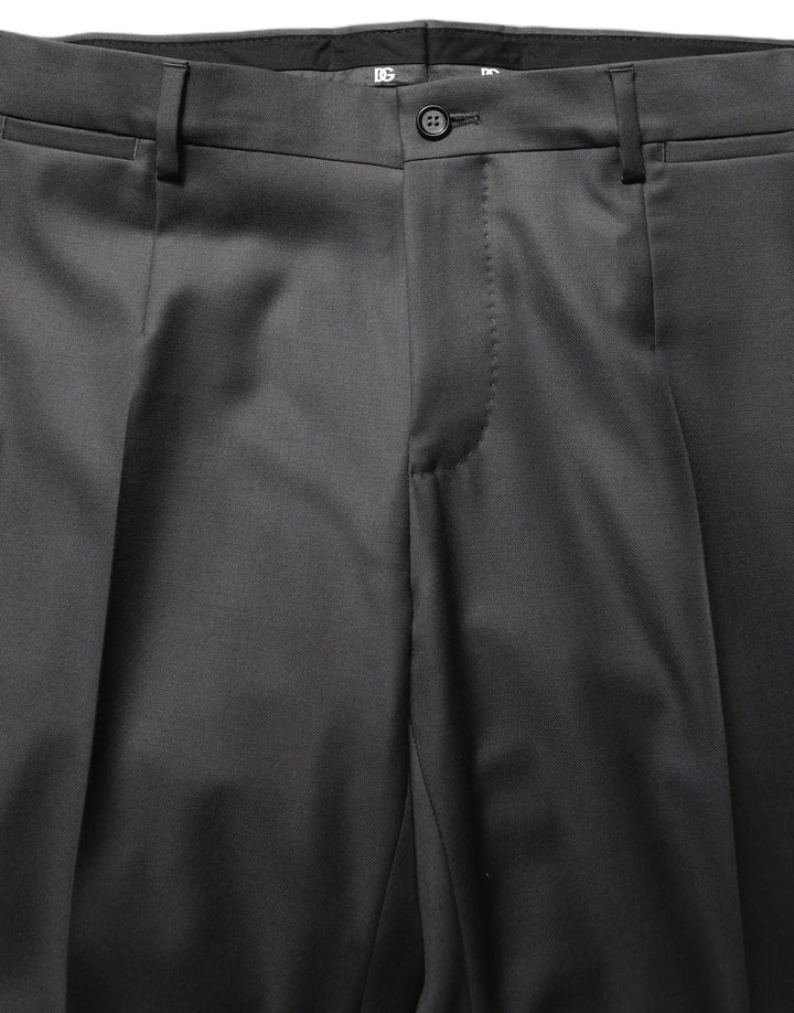 Dolce &amp; Gabbana Sample Sale | Dolce &amp; Gabbana Gray MARTINI Slim Fit Formal 2Piece Men Suit - | Designer outlet