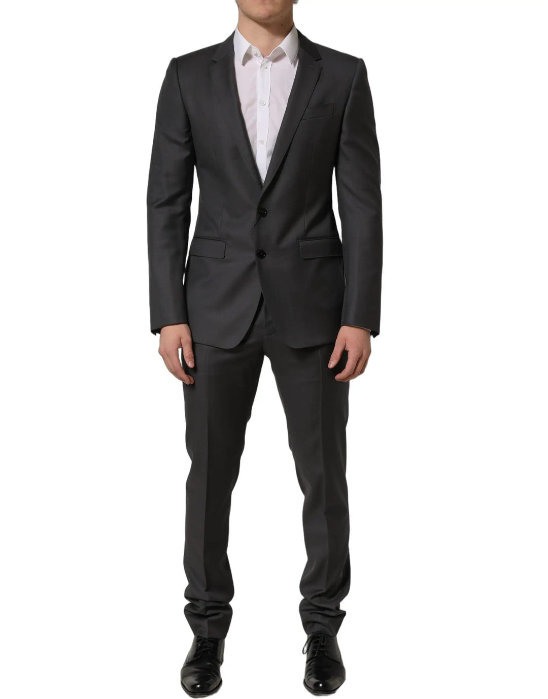Dolce &amp; Gabbana Sample Sale | Dolce &amp; Gabbana Gray MARTINI Slim Fit Formal 2Piece Men Suit - | Designer outlet