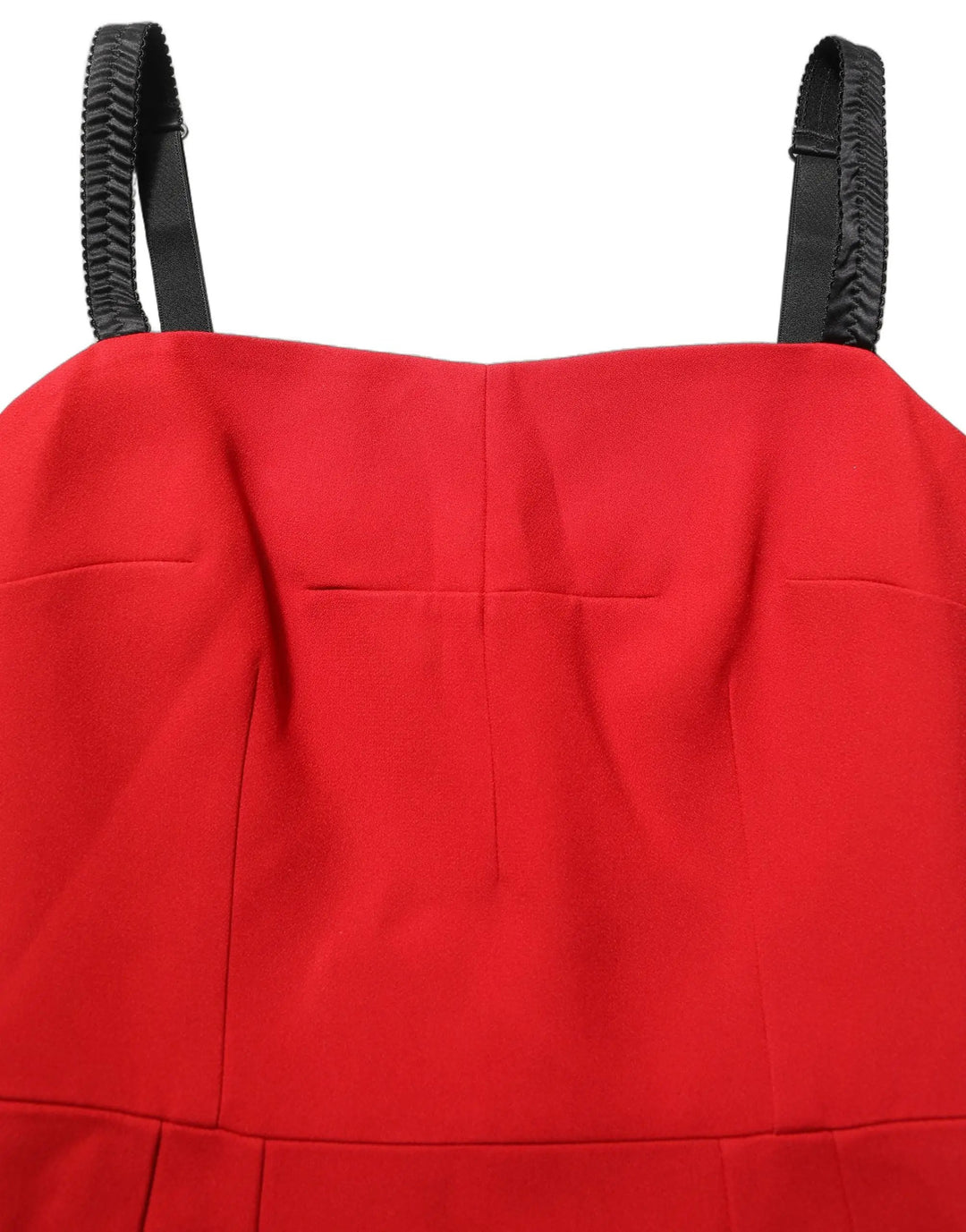 Dolce & Gabbana Sample Sale | Dolce & Gabbana Red Stretch Bodycon Sheath Knee Length Dress - | Designer outlet