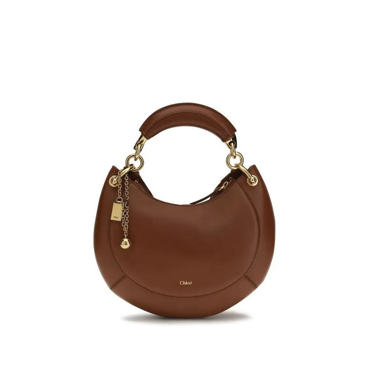 Chloé Sample Sale | Chloé Brown Calf Leather Bos Taurus Shoulder Bag - | Designer outlet