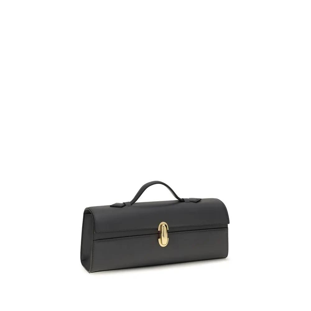 Savette Sample Sale | Savette Gray Calf Leather Bos Taurus Shoulder Bag - | Designer outlet