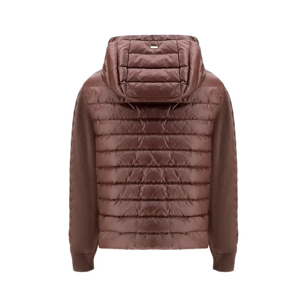 Herno Sample Sale | Herno Brown Polyester Full-Length Jacket - | Designer outlet