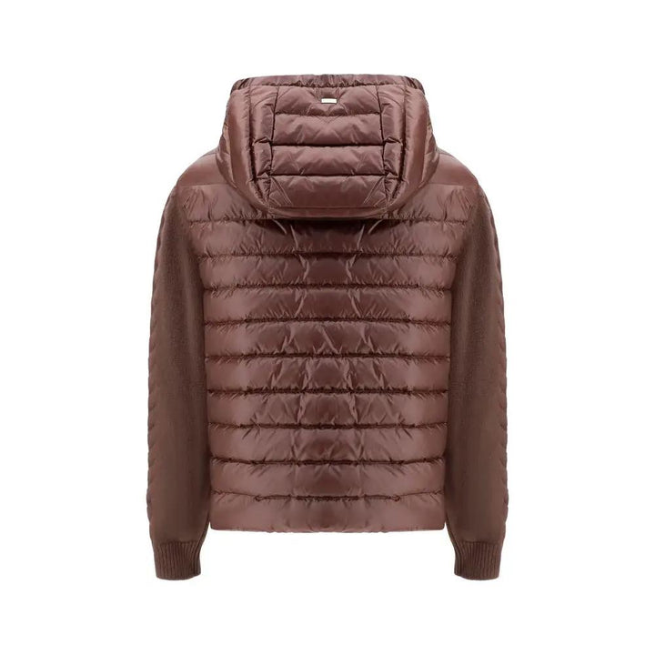 Herno Sample Sale | Herno Brown Polyester Full-Length Jacket - | Designer outlet