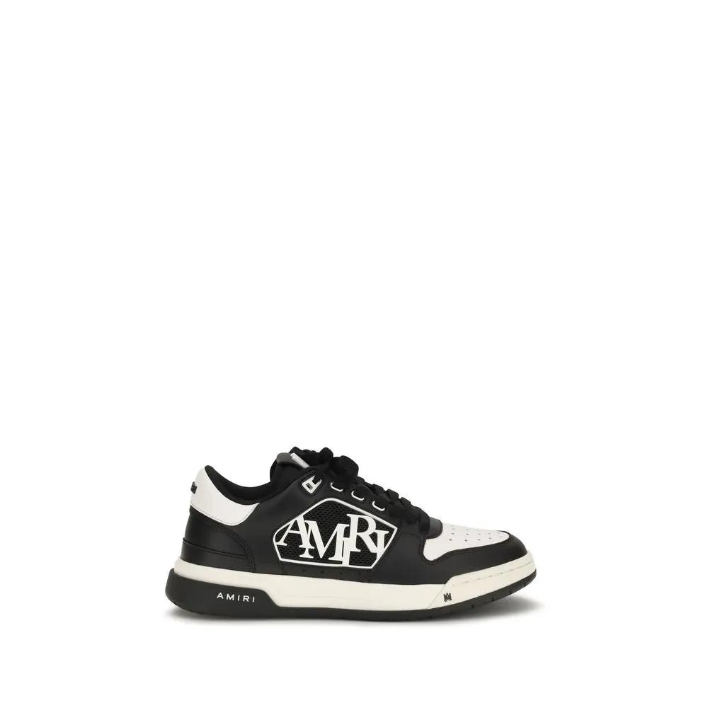 Amiri Sample Sale | Amiri Black Calf Leather Bos Taurus Low Top Sneakers - | Designer outlet