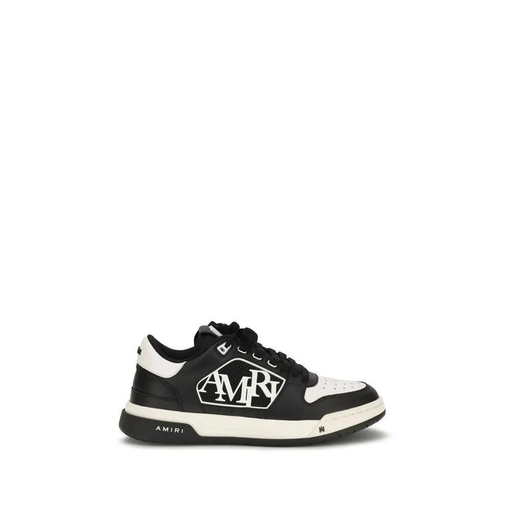 Amiri Sample Sale | Amiri Black Calf Leather Bos Taurus Low Top Sneakers - | Designer outlet
