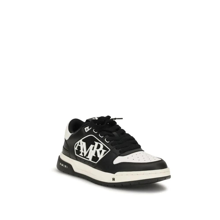 Amiri Sample Sale | Amiri Black Calf Leather Bos Taurus Low Top Sneakers - | Designer outlet