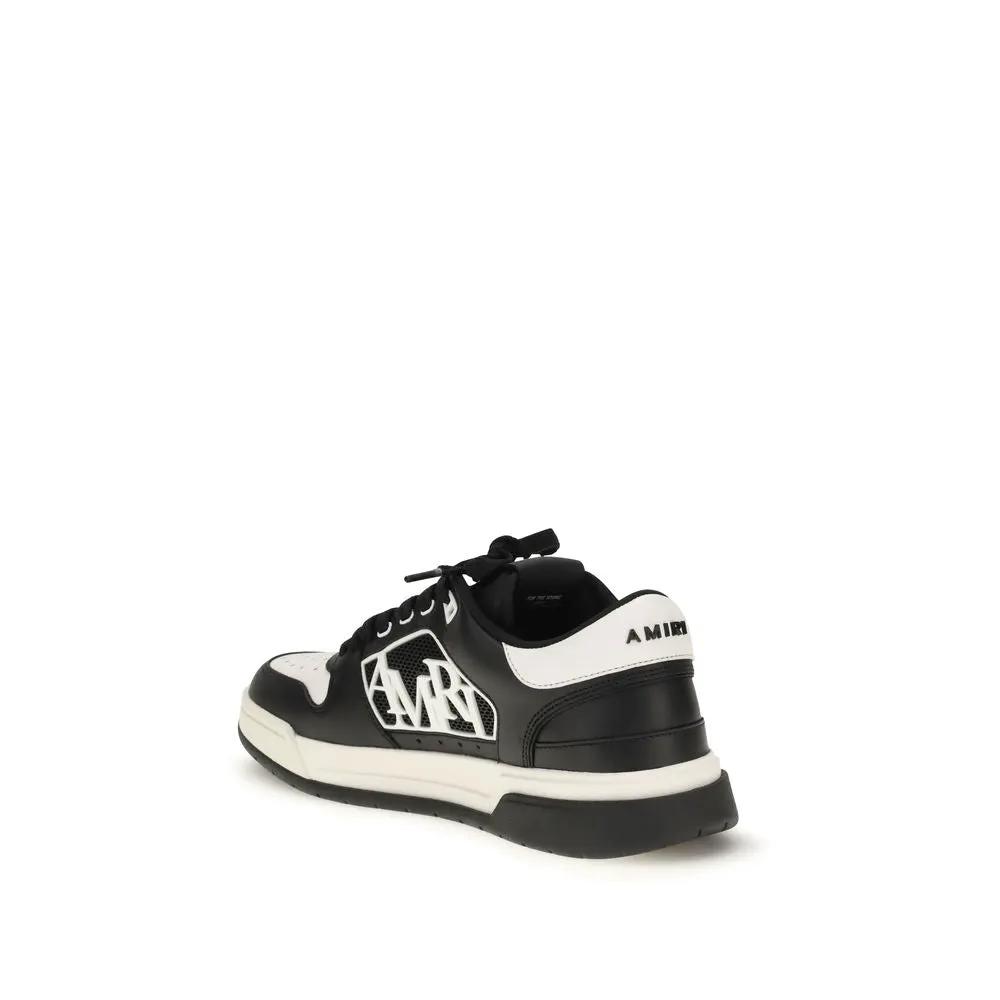 Amiri Sample Sale | Amiri Black Calf Leather Bos Taurus Low Top Sneakers - | Designer outlet