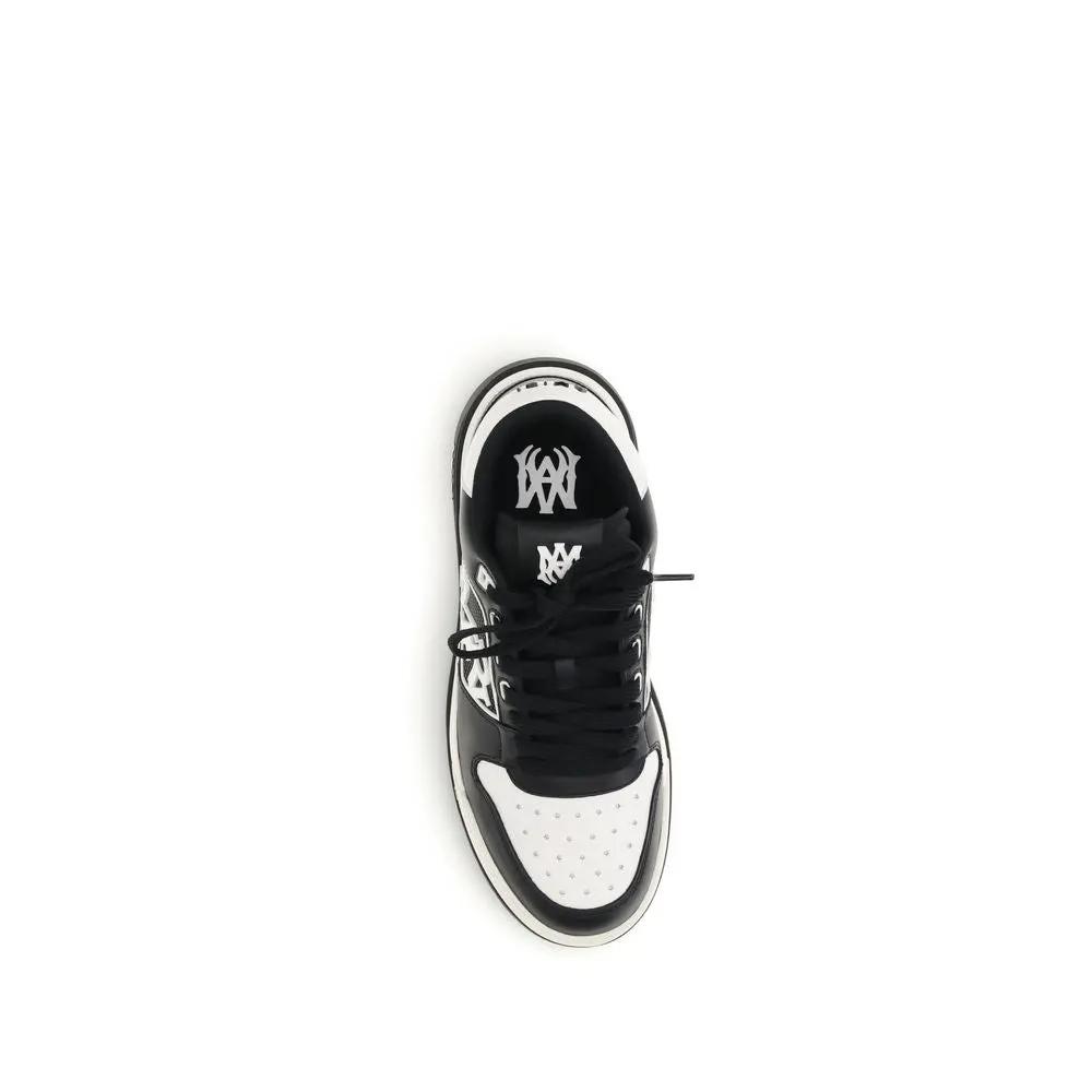 Amiri Sample Sale | Amiri Black Calf Leather Bos Taurus Low Top Sneakers - | Designer outlet