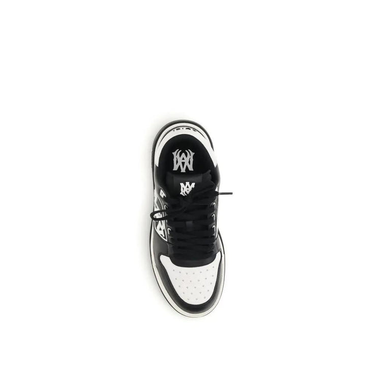 Amiri Sample Sale | Amiri Black Calf Leather Bos Taurus Low Top Sneakers - | Designer outlet