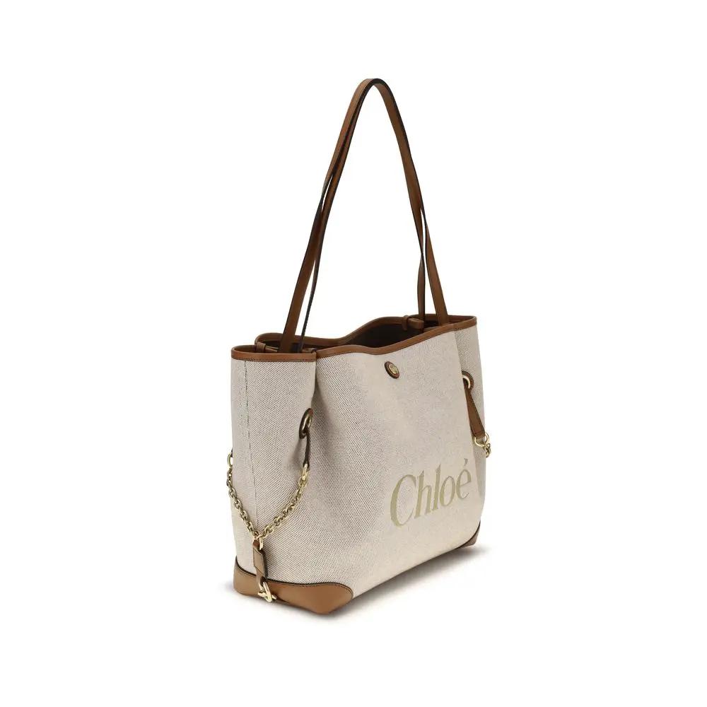 Chloé Sample Sale | Chloé Beige Cotton Shoulder Bag - | Designer outlet