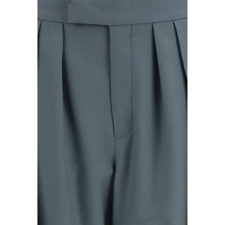 Chloé Sample Sale | Chloé Bicolor Wool Oves Aries Dress Pants - | Designer outlet