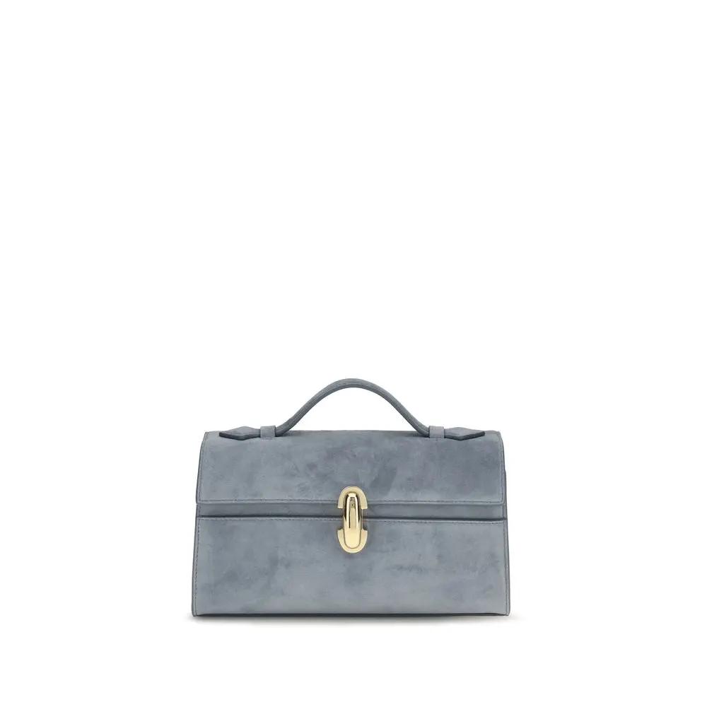 Savette Sample Sale | Savette Blue Calf Leather Bos Taurus Handbag - | Designer outlet