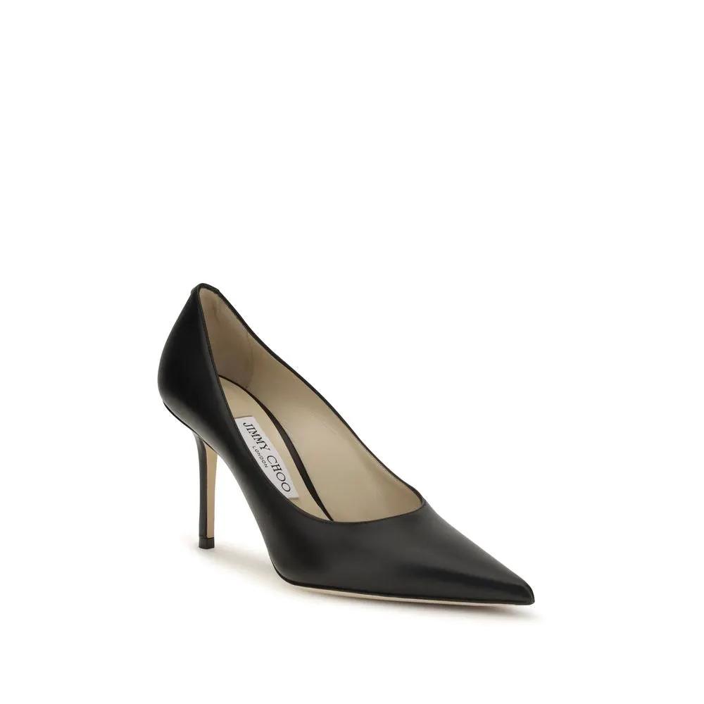 Jimmy Choo Sample Sale | Jimmy Choo Black Calf Leather Bos Taurus High Heel Pumps - | Designer outlet