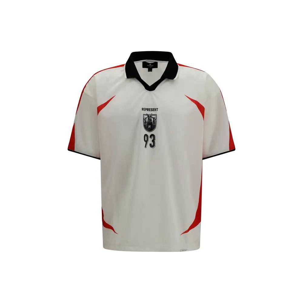 Represent Sample Sale | Represent White Polyester T-Shirt - | Designer outlet