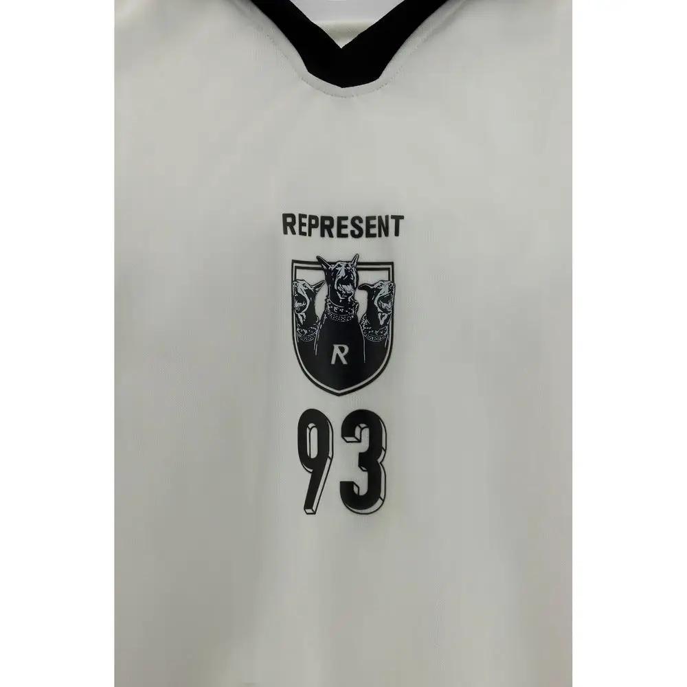 Represent Sample Sale | Represent White Polyester T-Shirt - | Designer outlet