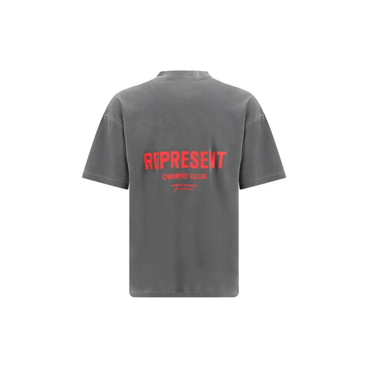 Represent Sample Sale | Represent Gray Cotton T-Shirt - | Designer outlet