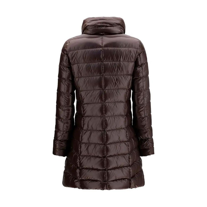 Herno Sample Sale | Herno Brown Polyamide Full-Length Jacket - | Designer outlet