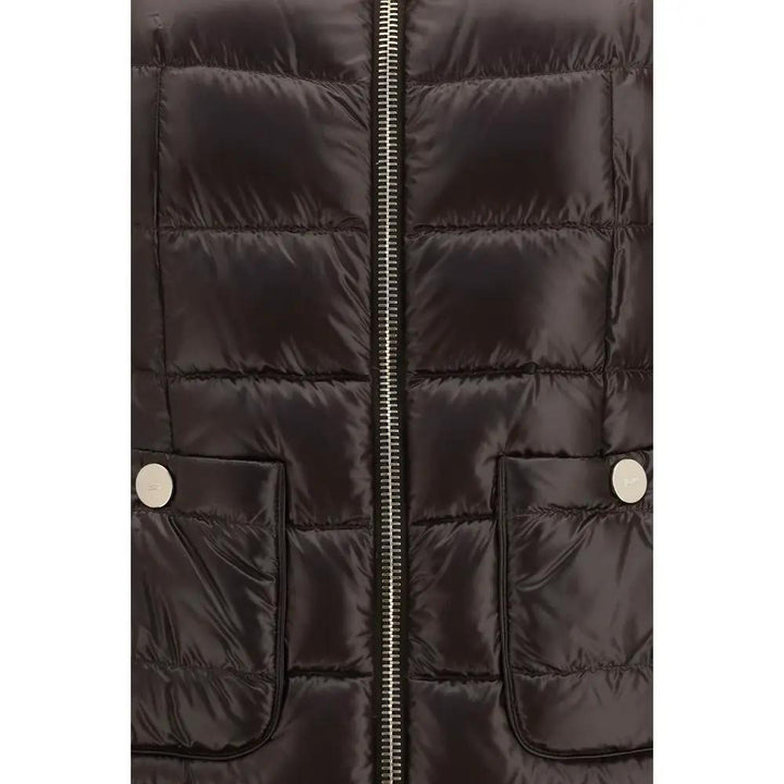 Herno Sample Sale | Herno Brown Polyamide Full-Length Jacket - | Designer outlet