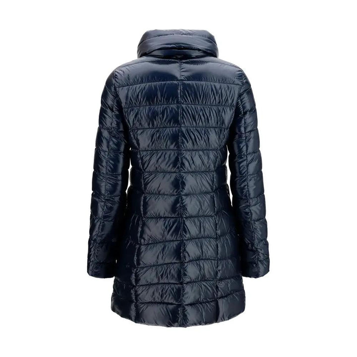 Herno Sample Sale | Herno Blue Polyamide Full-Length Jacket - | Designer outlet