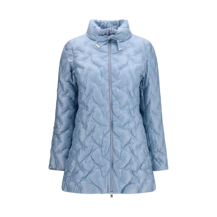 Herno Sample Sale | Herno Blue Polyester Full-Length Jacket - | Designer outlet