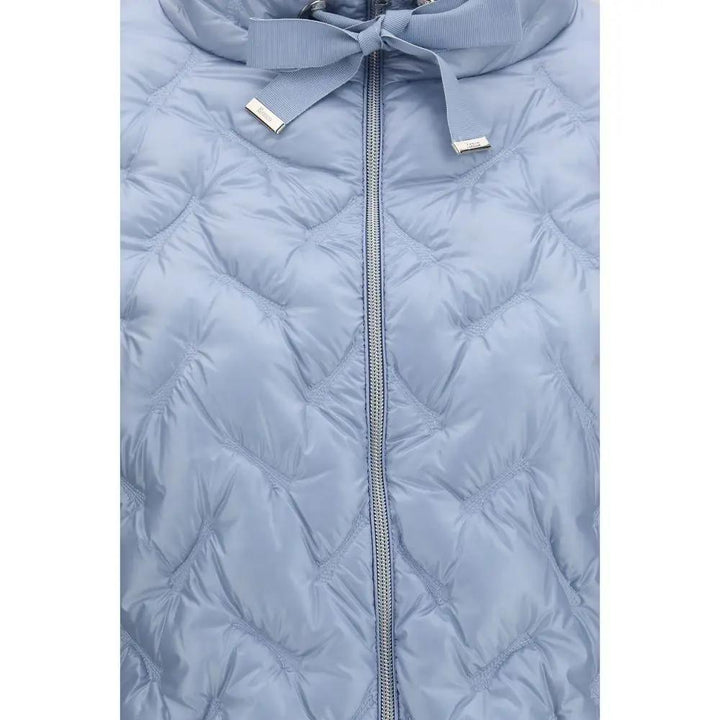 Herno Sample Sale | Herno Blue Polyester Full-Length Jacket - | Designer outlet