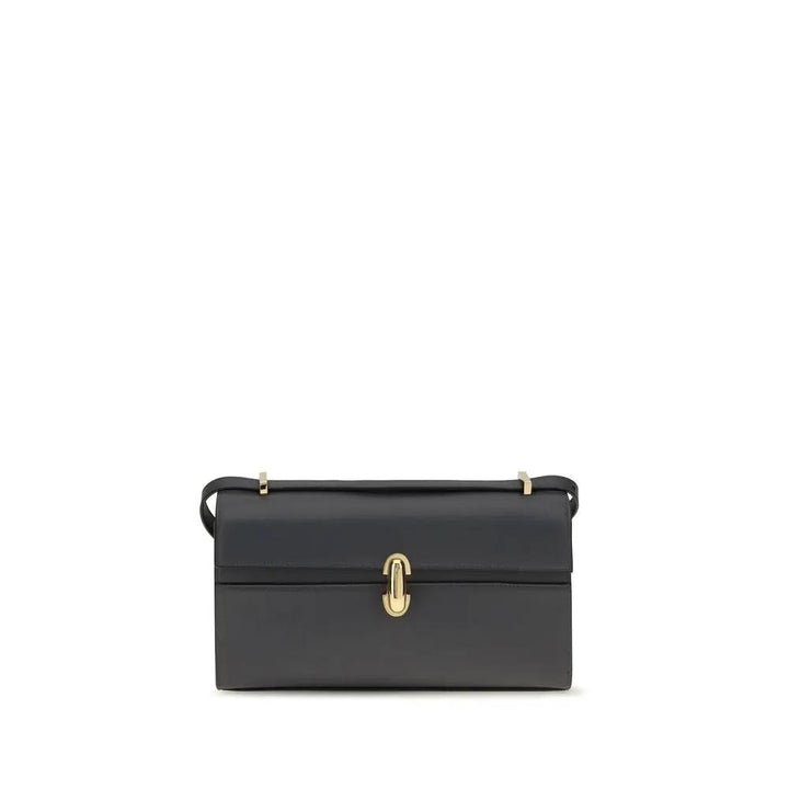 Savette Sample Sale | Savette Gray Calf Leather Bos Taurus Shoulder Bag - | Designer outlet