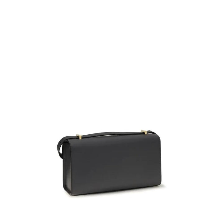 Savette Sample Sale | Savette Gray Calf Leather Bos Taurus Shoulder Bag - | Designer outlet