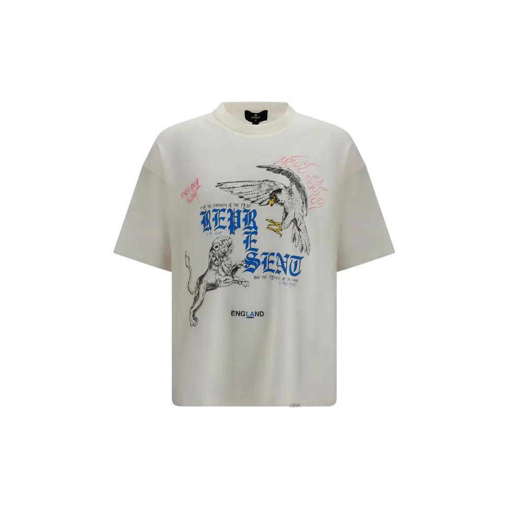 Represent Sample Sale | Represent Beige Cotton T-Shirt - | Designer outlet