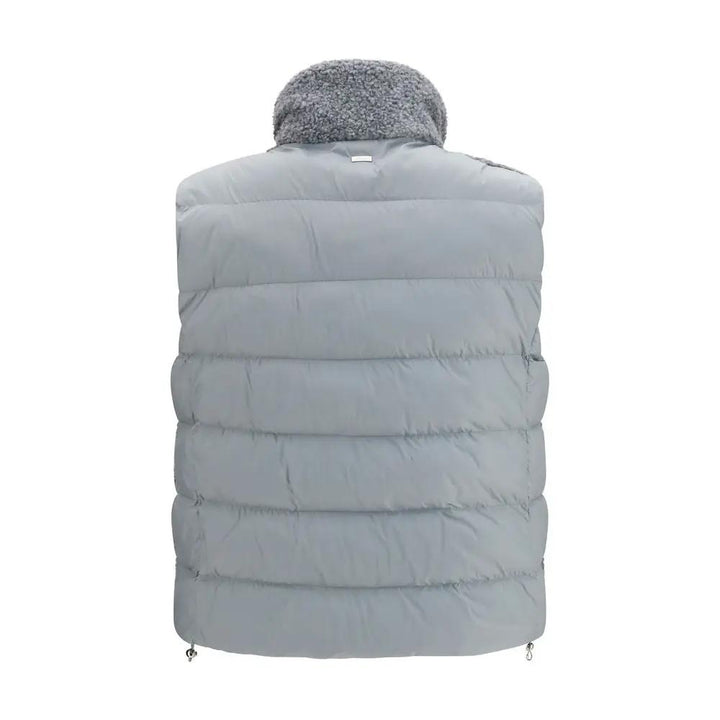 Herno Sample Sale | Herno Gray Polyester Sleeveless Jacket - | Designer outlet