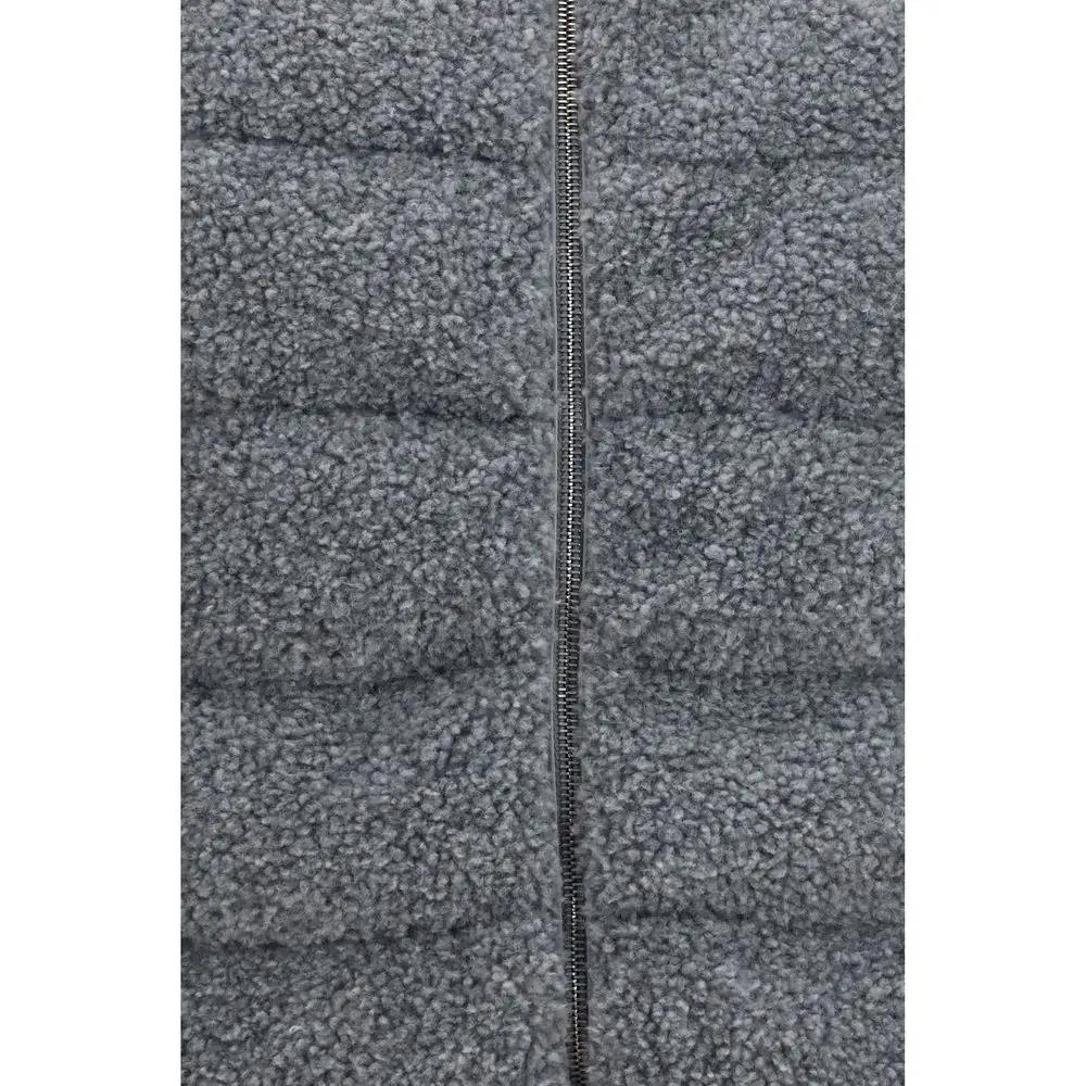 Herno Sample Sale | Herno Gray Polyester Sleeveless Jacket - | Designer outlet