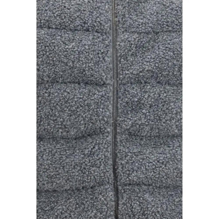 Herno Sample Sale | Herno Gray Polyester Sleeveless Jacket - | Designer outlet