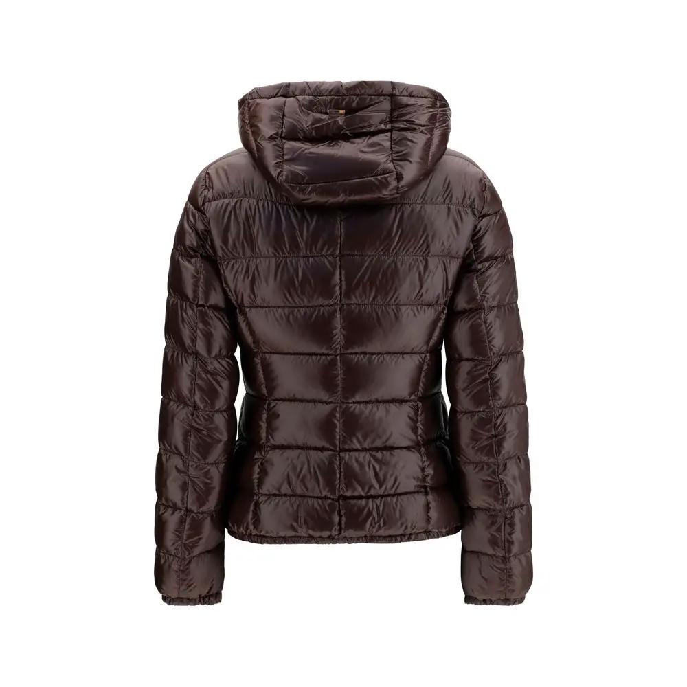 Herno Sample Sale | Herno Brown Polyamide Full-Length Jacket - | Designer outlet