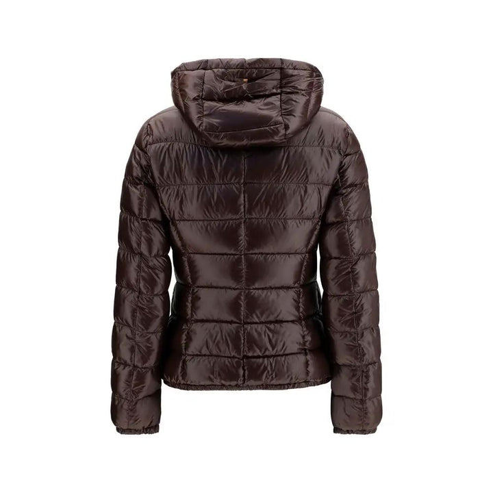 Herno Sample Sale | Herno Brown Polyamide Full-Length Jacket - | Designer outlet