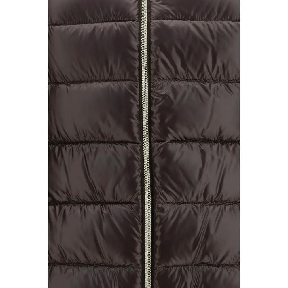 Herno Sample Sale | Herno Brown Polyamide Full-Length Jacket - | Designer outlet
